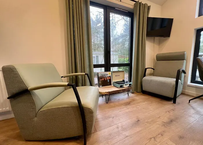 Kindvriendelijk Chalet Alpina Op De Veluwe 假日公园 Doornspijk